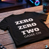 ゼロ ゼロ ツー ゲーマーに捧ぐ面白格言 Tシャツ