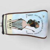 ゼロ・パシー耐性レディーズパターカバー ゴルフヘッドカバー (正面)