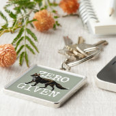 ゼロ(完全)無関心 キーホルダー (側面)