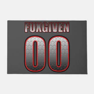 ゼロFuxgiven ドアマット