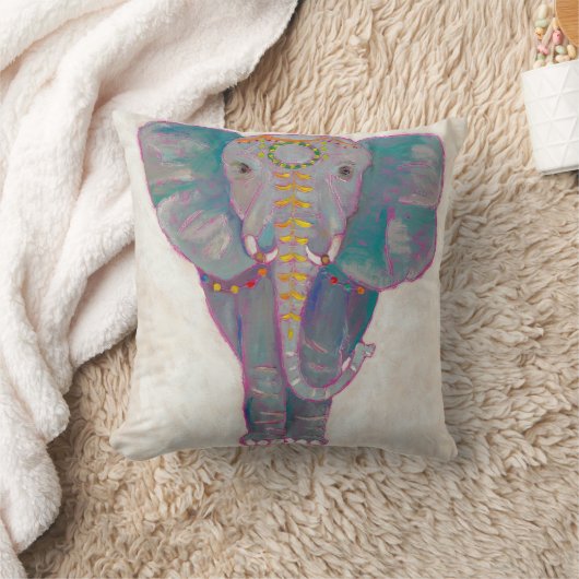 ゼンアジアゾウ クッション (ブランケット)