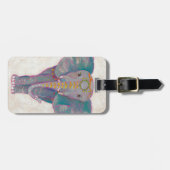 ゼンアジアゾウ ラゲッジタグ (正面横)