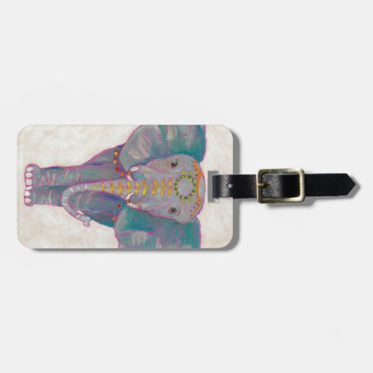 ゼンアジアゾウ ラゲッジタグ (正面横)