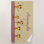 ゼンアリビーチタオル ビーチタオル (正面)