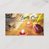 ゼンアロマセラピースパマッサージセラピーロイヤリティ ロイヤリティカード (正面)