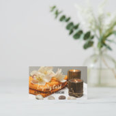 ゼンアロマセラピースパマッサージセラピーロイヤリティ ロイヤリティカード (スタンド正面)