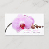 ゼンアロマセラピースパ美しいサロンエステティシャン 名刺 (正面)