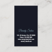 ゼンアロマセラピーマッサージセラピストサロンスパ 名刺 (裏面)