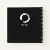 ゼンアートヒッピーCapybarsketchbookスパイラル ノートブック (裏面)