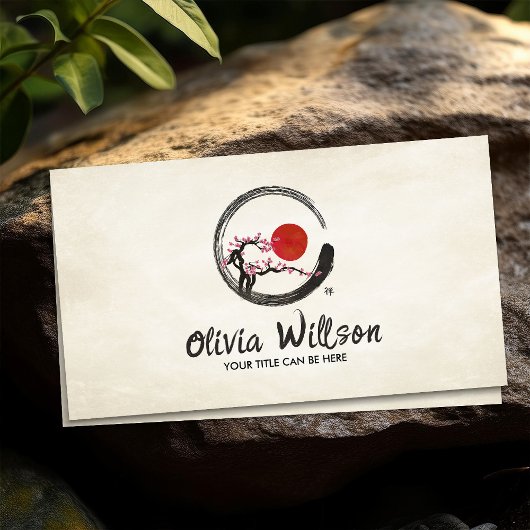 ゼンエンソサークル桜ツリーサン 名刺