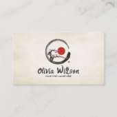 ゼンエンソサークル桜ツリーサン 名刺 (正面)