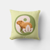 ゼンカピバラ陰陽 クッション (正面)