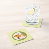 ゼンカピバラ陰陽 スクエアペーパーコースター (インサイチュ)