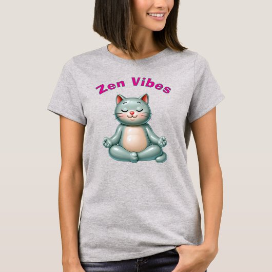 ゼンキャットTシャツ Tシャツ (正面)