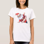 ゼンクリスマスサンタTシャツ Tシャツ (正面)
