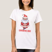 ゼンクリスマスサンタTシャツ Tシャツ (正面)