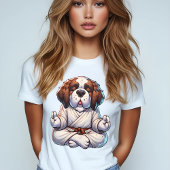 ゼンサンベルナルドッグアート Tシャツ