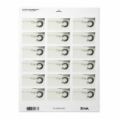 ゼンサークルエンソコイブラシ絵画ズアート ラベル (フルシート)