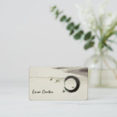 ゼンサークルエンソコイブラシ絵画ズアート 名刺 (スタンド正面)