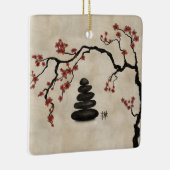ゼンストーンズ桜ツリー セラミックオーナメント (右)