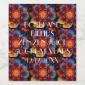 ゼンゼンヨガニューエイジデザイン ワインラベル (シングルラベル)