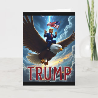 ゼンゾーのアトミックポリティカルデザインズ トランプ大統領 R カード