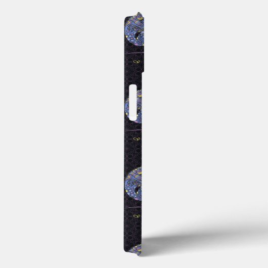 ゼンタングラトカド |モノグラム Case-Mate iPhoneケース (裏面 / 右)