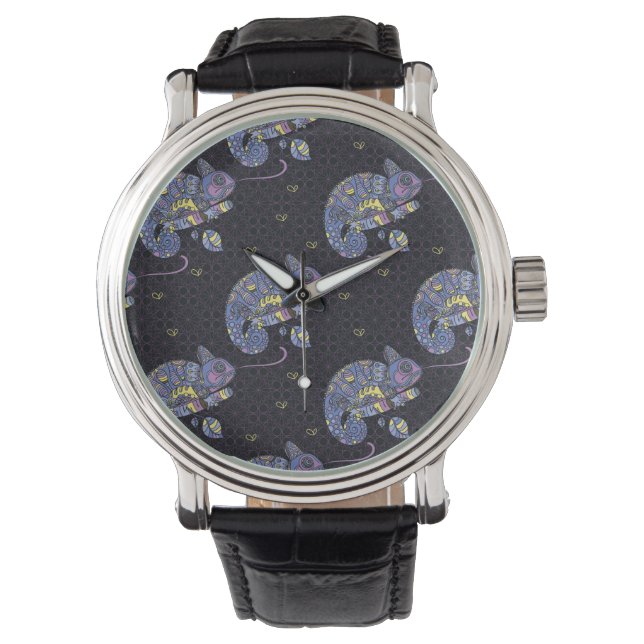 ゼンタングラトカド 腕時計 (正面)