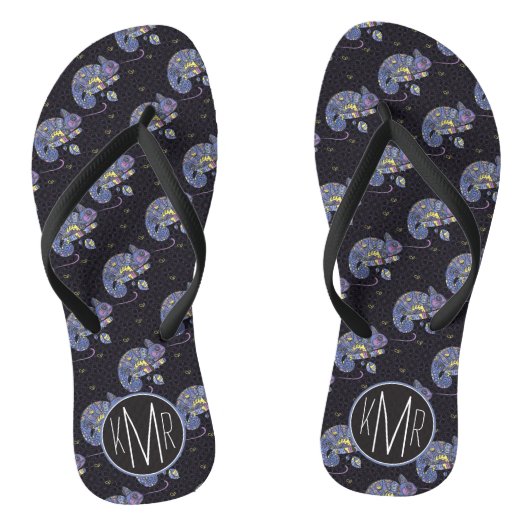 ゼンタングルリザール|モノグラム ビーチサンダル (ソール)