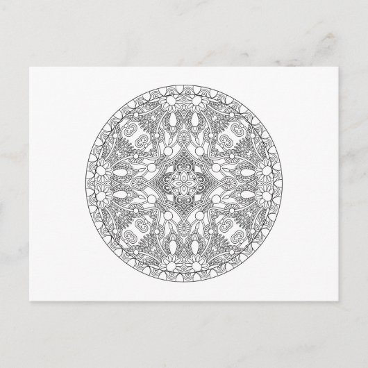 ゼンダラデザイン ポストカード (正面)