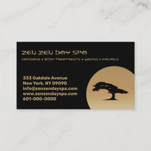 ゼンデイスパ 名刺 (正面)