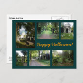 ゼントラフリートホフハロウィンコラージュ ポストカード (正面/裏面)