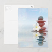 ゼンドリームズライトブルーデザイン ポストカード (正面/裏面)