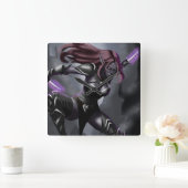 ゼンドルオンテログラス スクエア壁時計 (ホーム)