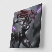 ゼンドルオンテログラス スクエア壁時計 (傾斜)