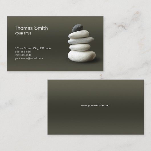 ゼンピブル調和 名刺 (正面/裏面)