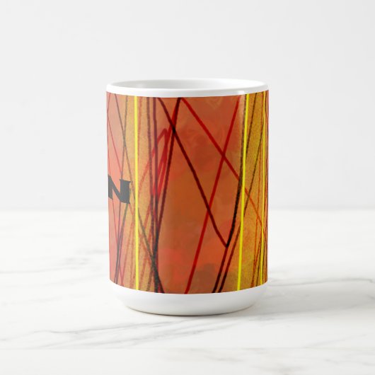 ゼンブラックワイヤーマグカップ コーヒーマグカップ (中央)