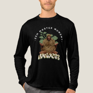 ゼンマスターの瞬間 ナマステ ビッグフット瞑想 トライブレンドＴシャツ