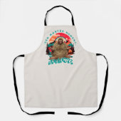ゼンマスターモーメント – ナマステおもしろいビッグフット エプロン (正面)