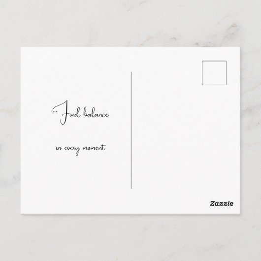 ゼンモダンインとヤンビベス ポストカード (裏面)