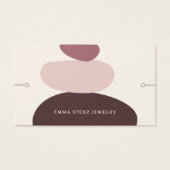 ゼンモダンジュエリーブレスレット表示カード (正面)