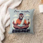 ゼンモード、エンゲージ！⚡姦淫はグリッチだ クッション (ブランケット)