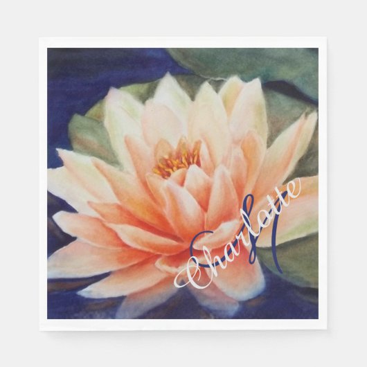 ゼンヨガパーティー スタンダードランチョンナプキン (正面)