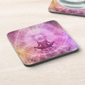 ゼンヨガメディテーションロータススピリチュアル コースター (左側)