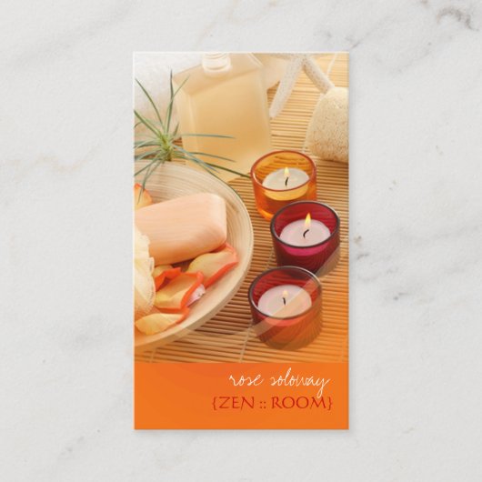 ゼンルームの名刺 名刺 (正面)