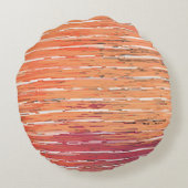 ゼンレッドのリード丸ポリ装飾用クッション ラウンドクッション (裏面)