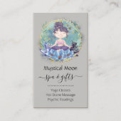 ゼンロックヨガスパマッサージセラピスト名刺 名刺 (正面)