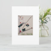 ゼンヴェルデホリデーシーズンゼンミニマリストグリーンカム シーズンカード (スタンド正面)