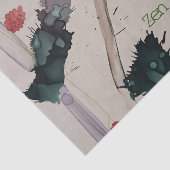 ゼンヴェルデホリデーシーズンゼンミニマリストグリーンカム 薄葉紙 (詳細)