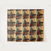 ゼン調和パゴダタペストリー タペストリー (正面(横))